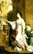 Sir Joshua Reynolds lady sarah bunbury sarificing to the graces painting